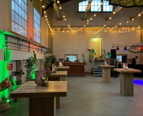 Themafeest op evenementenlocatie